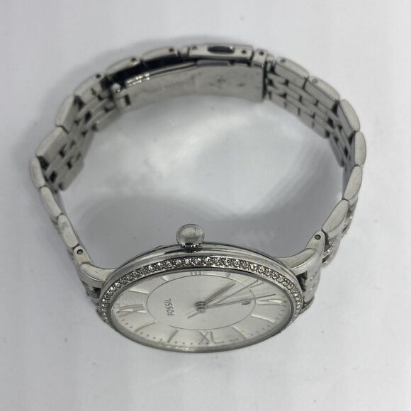 Fossil Jacqueline ES3545 Women's Silver Stainless Steel Analog Dial Watch RQ100 - Picture 8 of 12